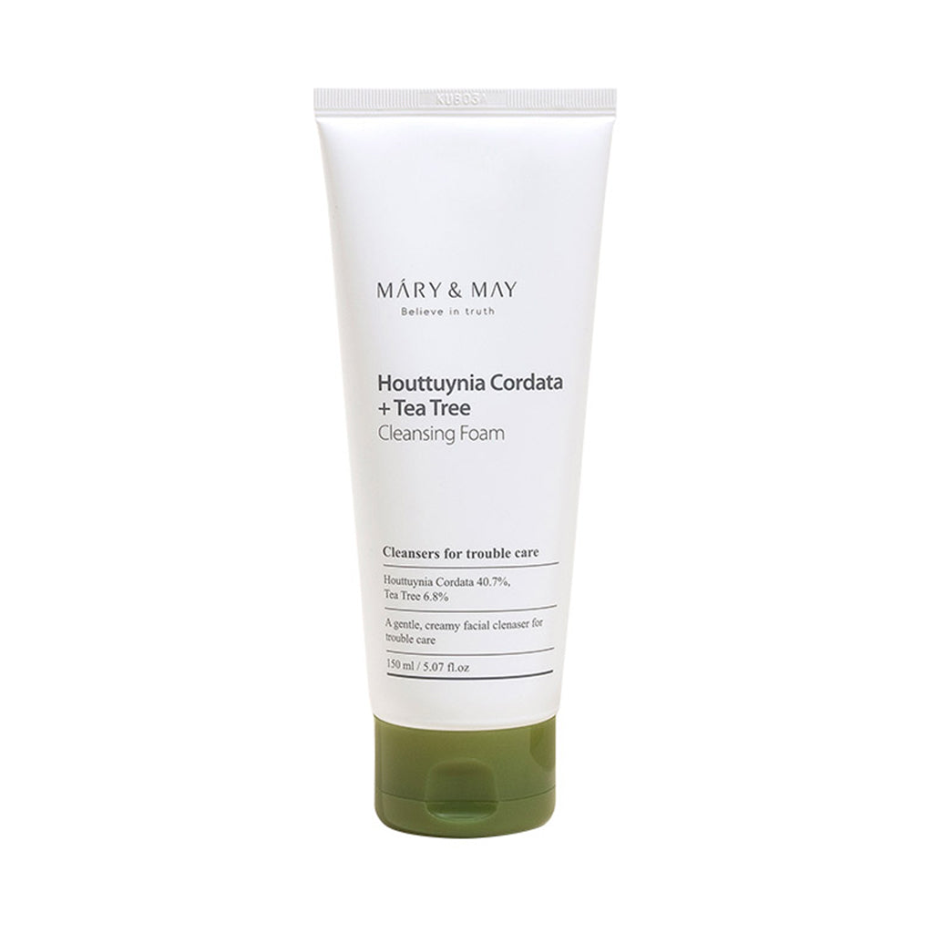 [MARY&MAY] Houttuynia Cordata+Tea Tree Cleansing Foam - 150ml