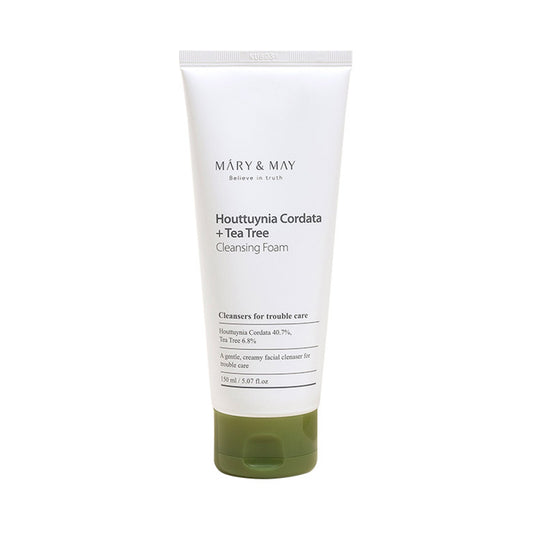 [MARY&MAY] Houttuynia Cordata+Tea Tree Cleansing Foam - 150ml