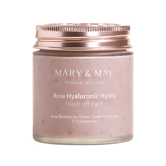 [MARY&MAY] Rose Hyaluronic Hydra Wash Off Pack - 125g