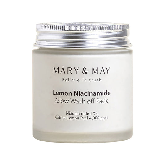 [MARY&MAY] Lemon Niacinamide Glow Wash Off Pack - 125g