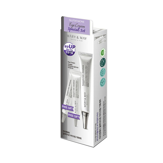 [MARY&MAY] Glutathione Eye Cream Special Set - 1pack (30g+12gx2ea)