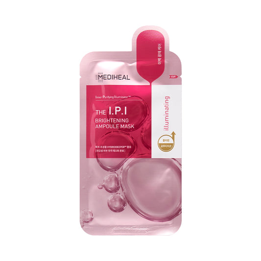 [MEDIHEAL] The I.P.I Brightening Ampoule Mask - 10pcs (EXP 2026-09-20)