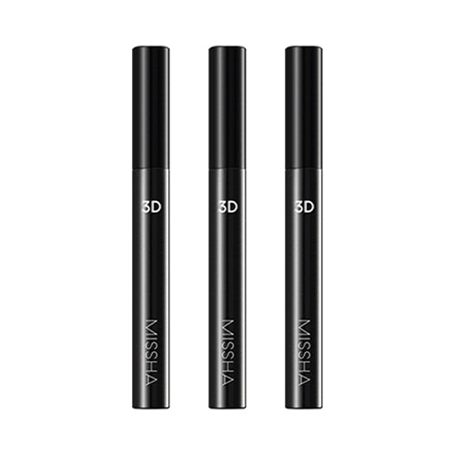 [SET][MISSHA] 3D Mascara - 7g x 3pcs