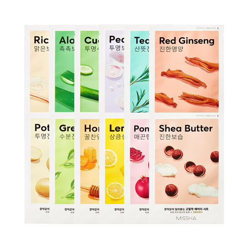 ☆BNDL-[MISSHA] Airy Fit Sheet Mask - 1pcs x 10ea