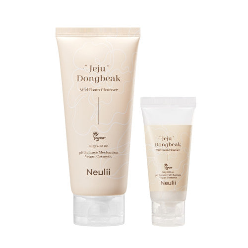 [NEULII] Jeju Dongbeak Mild Foam Cleanser -  120g (GFIT: Mini size - 30g) (EXP 2026-06-15)