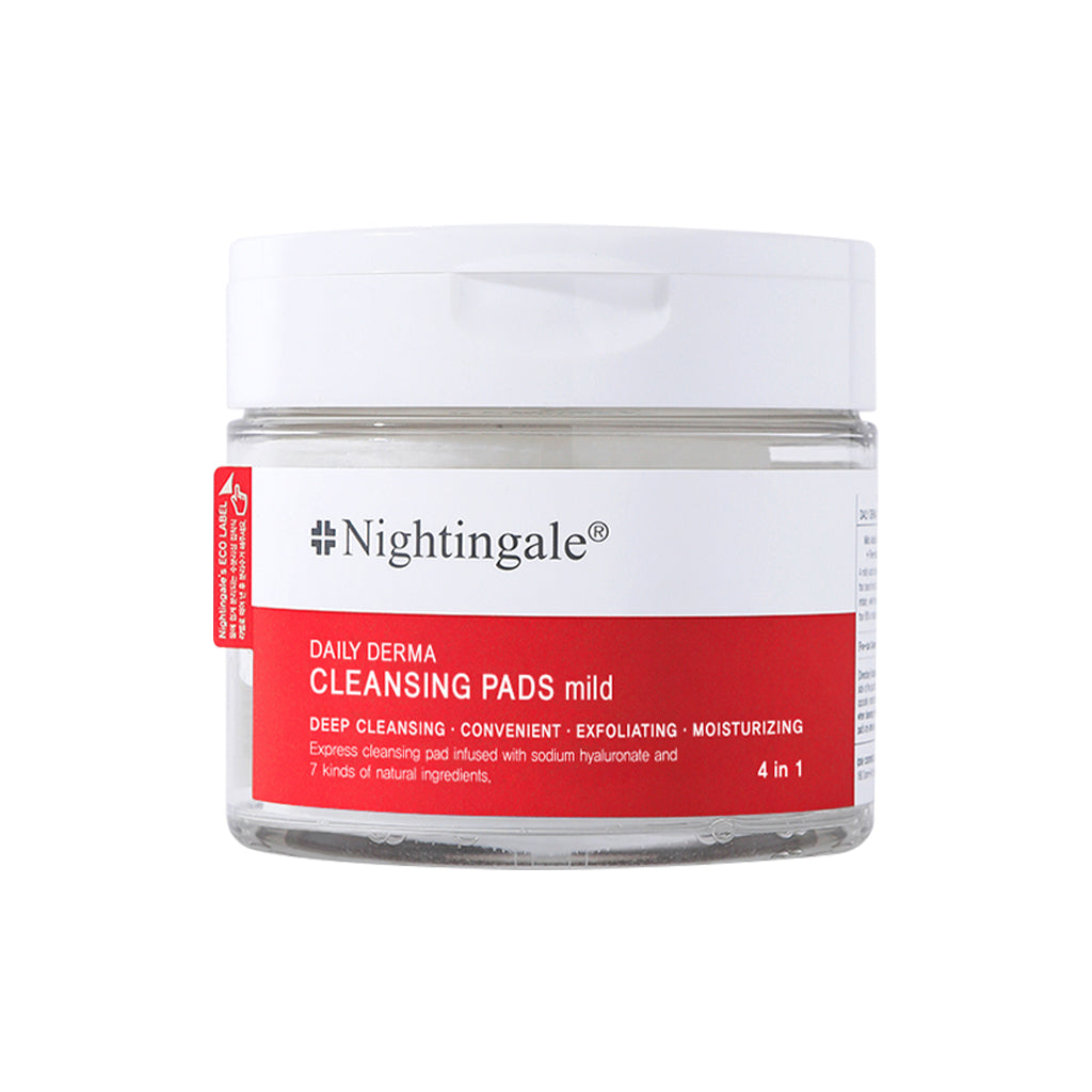 [NIGHTINGALE] Daily Derma Cleansing Pads Mild (2023) - 1pack (70pcs)