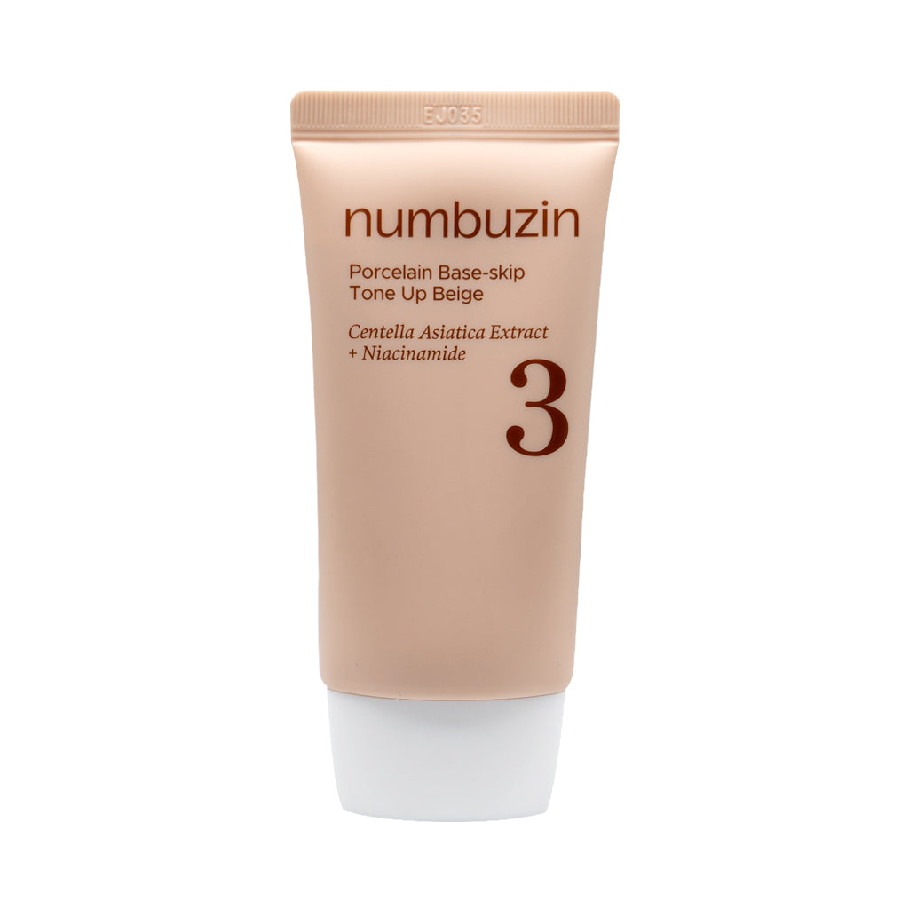 [NUMBUZIN] No.3 Porcelain Base Skip Tone Up Beige (SPF50+ PA++++) - 50ml