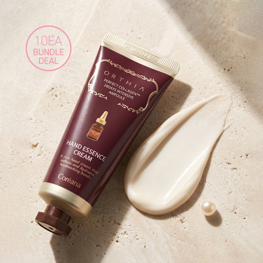 ☆BNDL- [ORTHIA] Perfect Collagen™ 28 Days Intensive Ampoule Hand Essence Cream - 50ml x 10ea