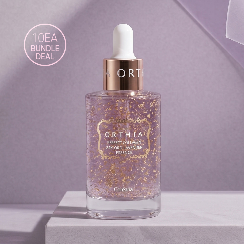 ☆BNDL- [ORTHIA] Perfect Collagen 24K Lavender Gold Essence - 50ml x 10ea