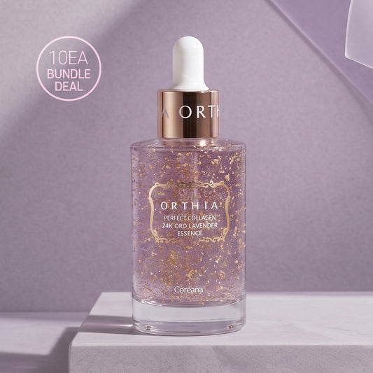 ☆BNDL- [ORTHIA] Perfect Collagen 24K Lavender Gold Essence - 50ml x 10ea