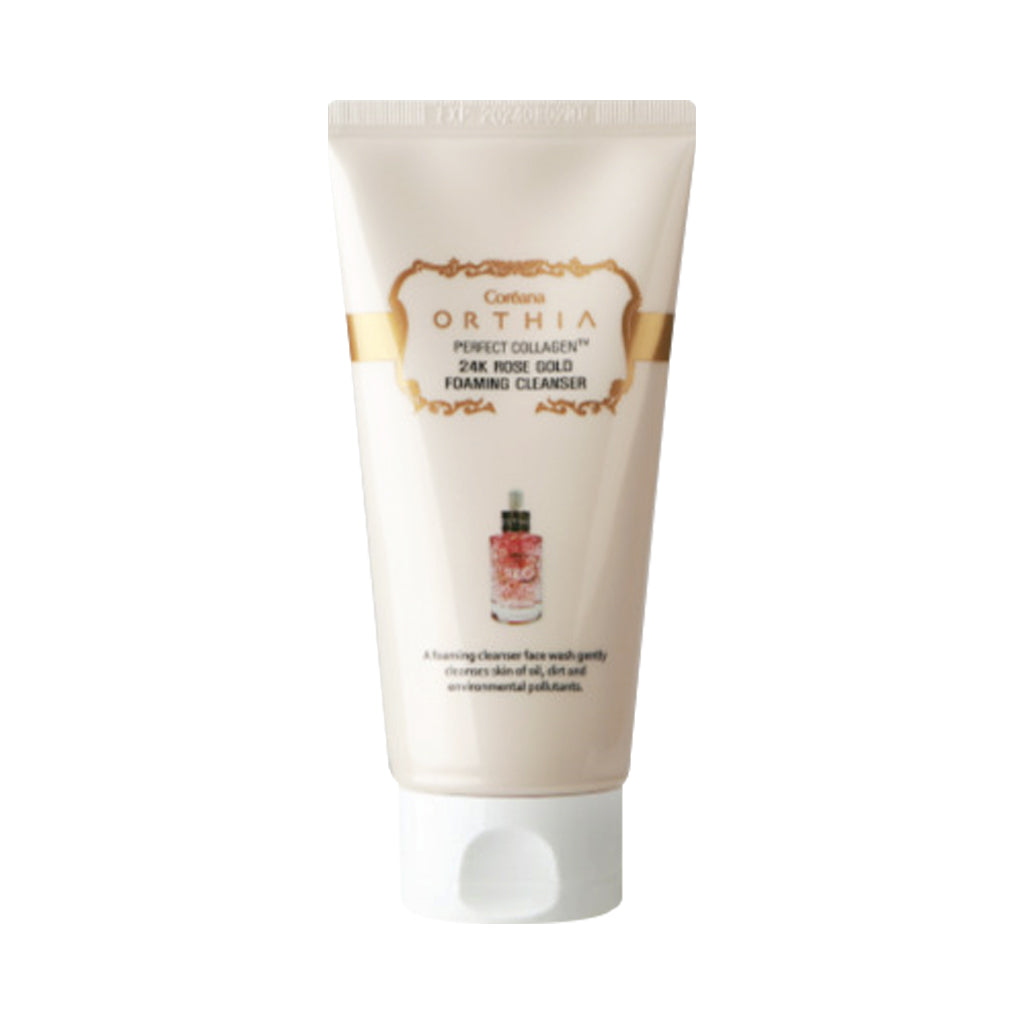 [ORTHIA] Perfect Collagen 24K Rose Gold Foaming Cleanser - 120ml