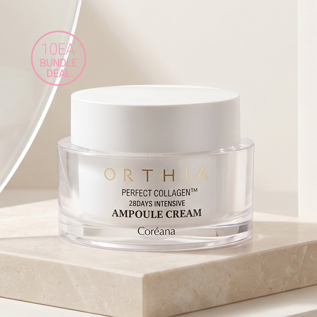 ☆BNDL- [ORTHIA] Perfect Collagen 28Days Intensive Ampoule Cream(EXP 2027-03-27) - 50ml x 10ea