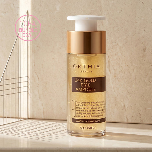 ☆BNDL- [ORTHIA] 24K Gold Eye Ampoule - 30ml x 10ea