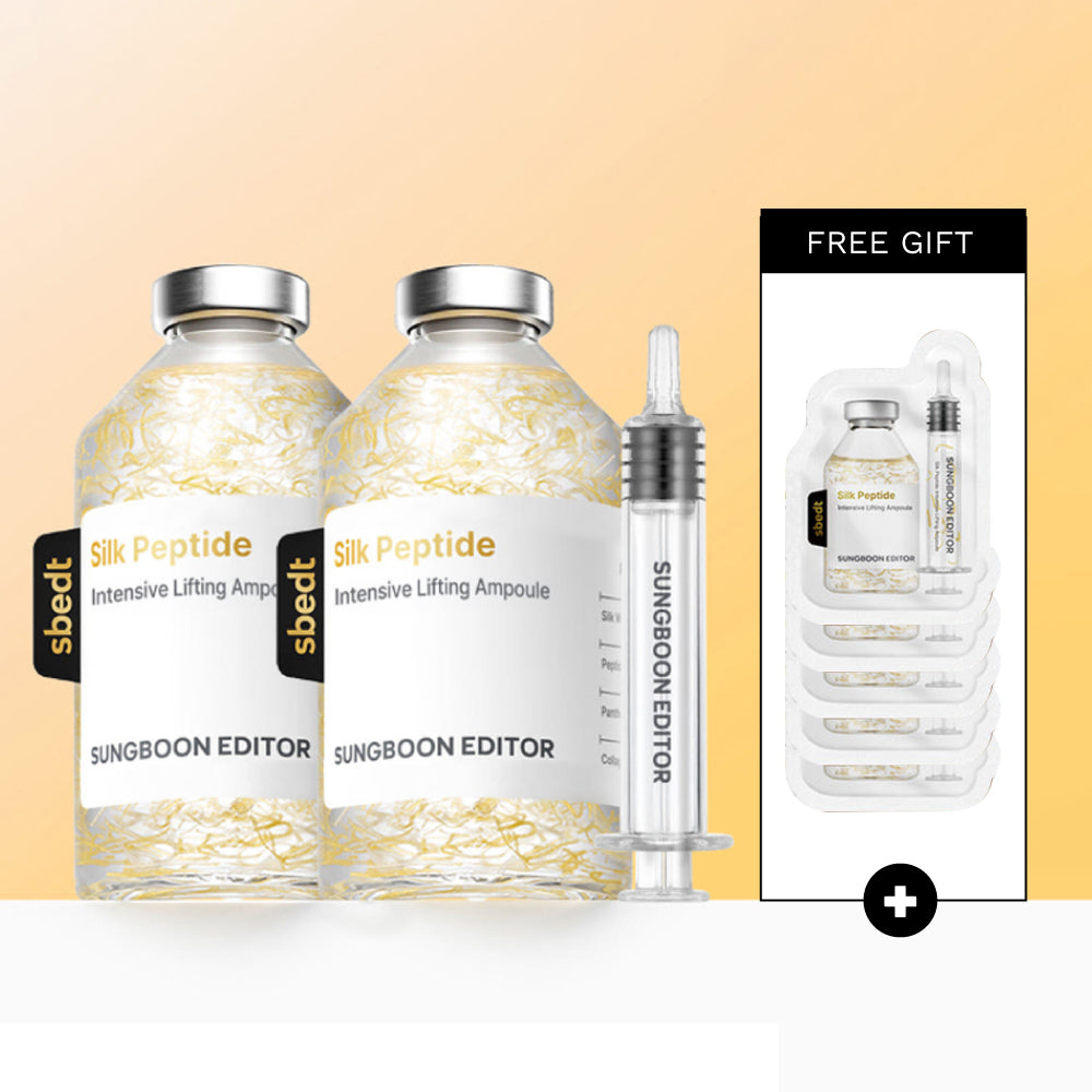 [SUNGBOON EDITOR] Silk Peptide Intensive Lifting Ampoule - 60ml DOUBLE EVENT