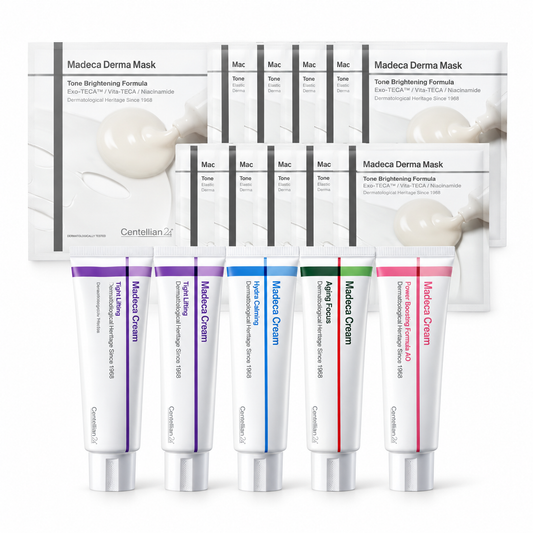[CENTELLIAN24] Madeca Cream 50ml Best 4 Types (5 pieces) + Tone Brightening Mask Pack 1 Box