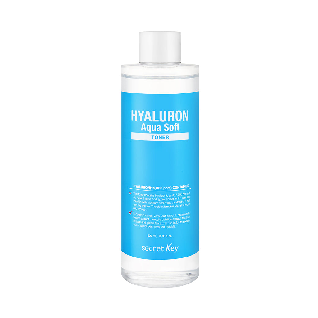 [Secret Key] Hyaluron Aqua Soft Toner (2024) - 500ml