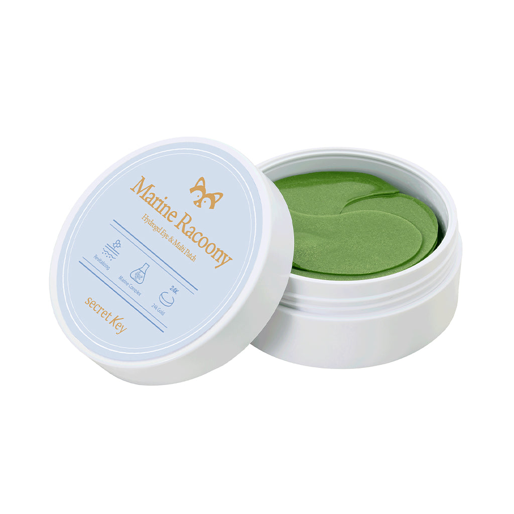 [Secret Key] Marine Racoony Hydrogel Eye & Multi Patch (2024) - 90g (60patches)
