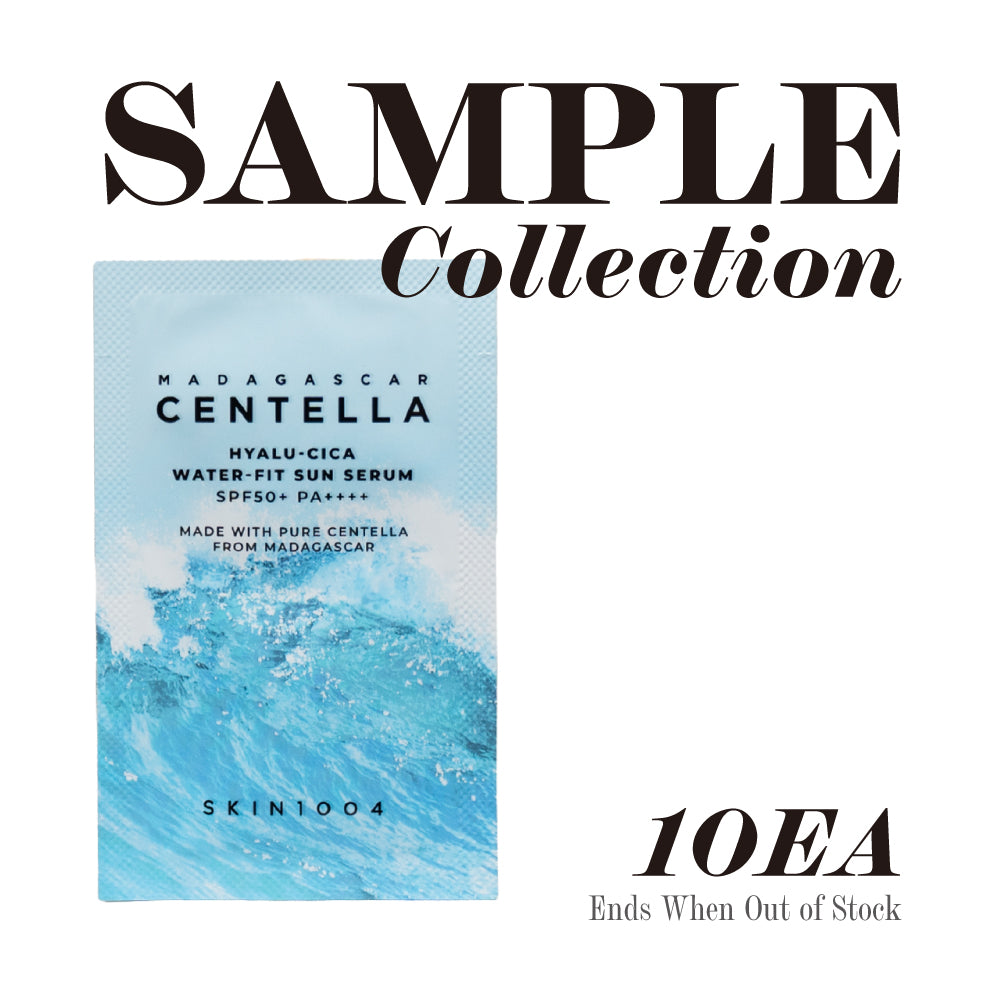 [SKIN1004] Madagascar Centella Hyalu-Cica Water-Fit Sun Serum samples (SPF50+ PA++++) - 1.5ml x 10ea