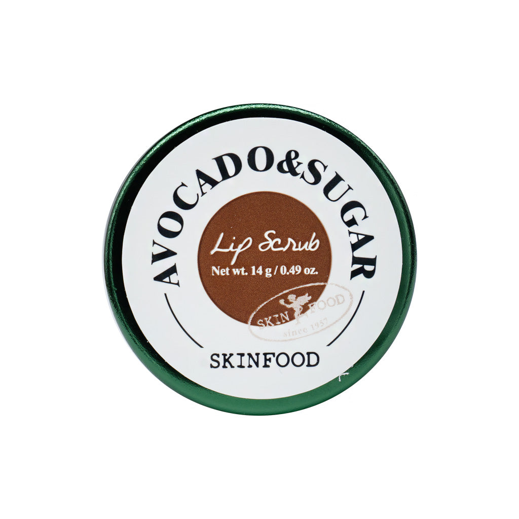 [SKINFOOD] アボカド＆シュガーリップスクラブ (2023) - 14g