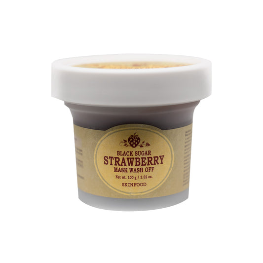 [SKINFOOD] Black Sugar Strawberry Mask Wash Off - 100g
