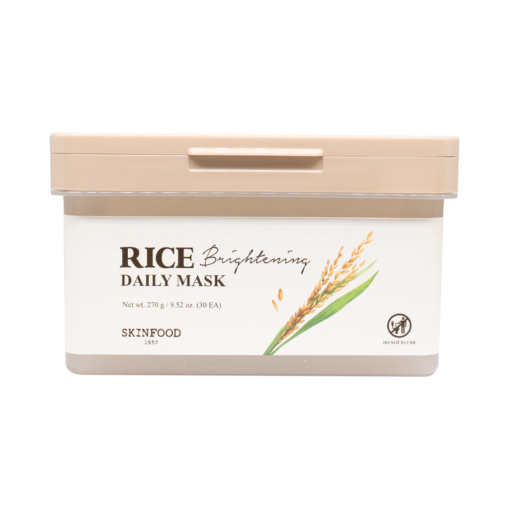 [SKINFOOD] Rice Brightening Daily Mask - 270g (30ea)
