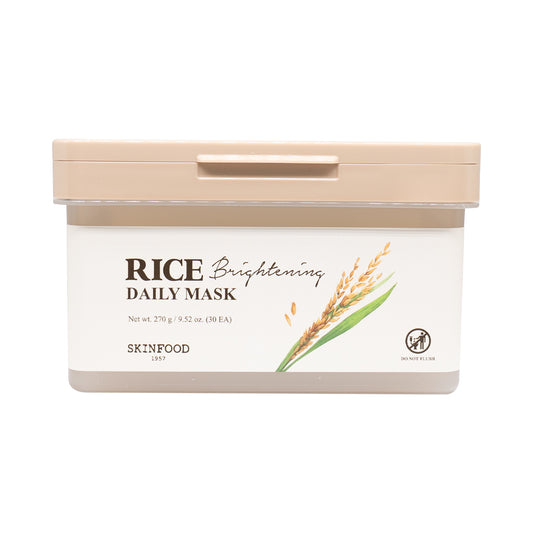 [SKINFOOD] Rice Brightening Daily Mask - 270g (30ea)