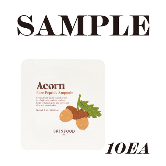 [SKINFOOD] Acorn Pore Peptide Ampoule Sample - 1ml x 10ea