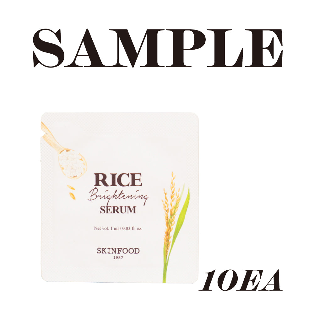 [SKINFOOD] Rice Brightening Serum Sample - 1ml x 10ea