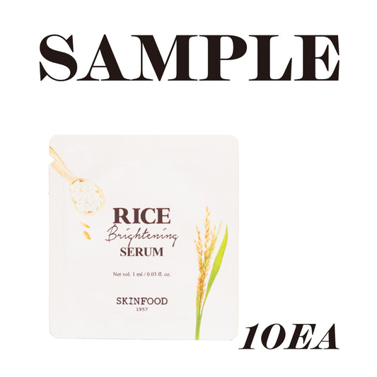 [SKINFOOD] Rice Brightening Serum Sample - 1ml x 10ea