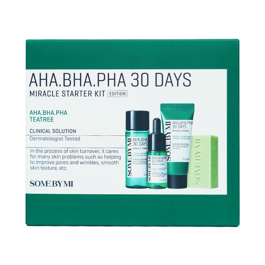 [SOME BY MI] AHA BHA PHA 30 Days Miracle Starter Kit (2024) - 1pack (4items)
