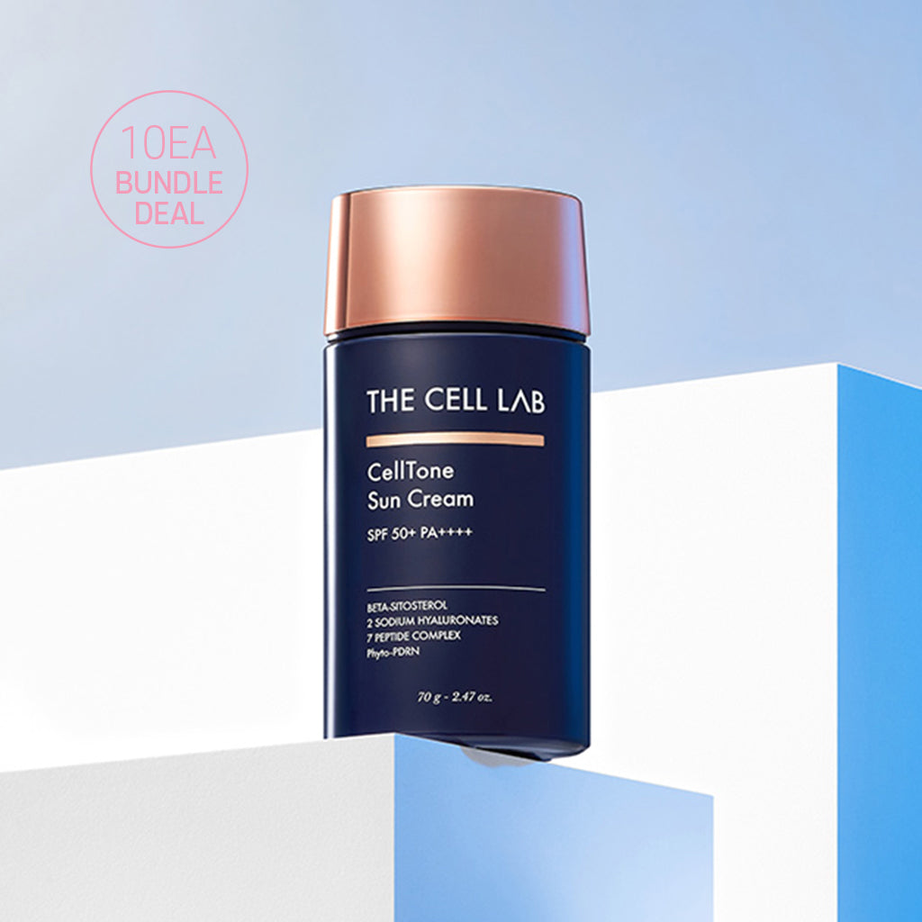 ☆BNDL- [THE CELL LAB] Celltone Sun Cream (SPF50+ PA++++) - 70g x 10ea