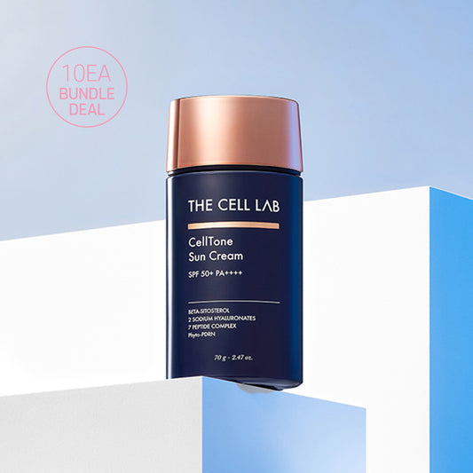 ☆BNDL- [THE CELL LAB] Celltone Sun Cream (SPF50+ PA++++) - 70g x 10ea