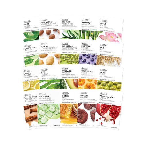 ☆BNDL-[THE FACE SHOP] Real Nature Face Mask - 1pcs x 10ea