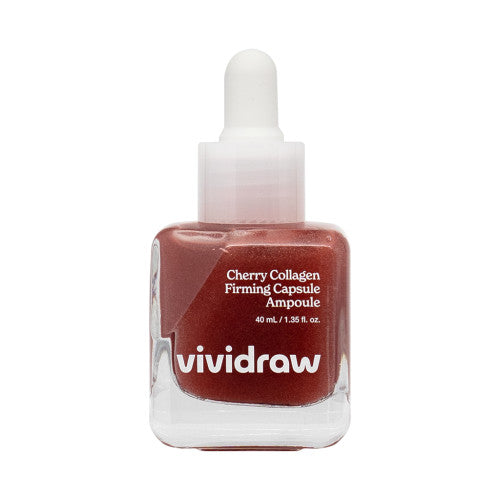 [VIVIDRAW] Cherry Collagen Firming Capsule Ampoule - 40ml [EXP 2026-03-31]