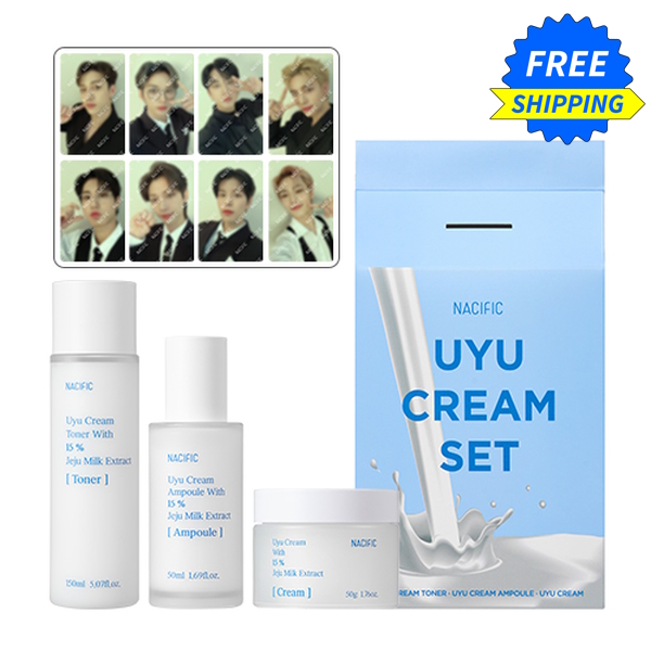 [NACIFIC] Uyu Cream Special Set (3items) (GIFT:SKZ In The Black Photo Card SET) 