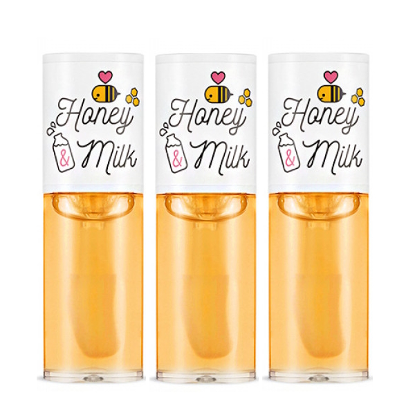 [A'PIEU] Honey & Milk Lip Oil - 5g x 3pcs
