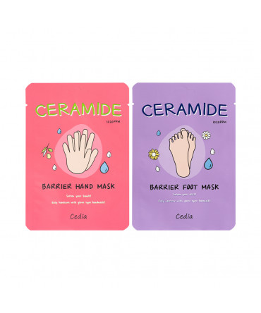 [CEDIA] Ceramide Barrier Mask - 1pcs (Hand & Foot)