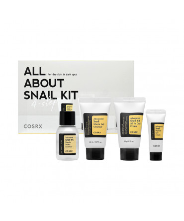 [COSRX] All About Snail Kit 4Step - 1pack(4items)