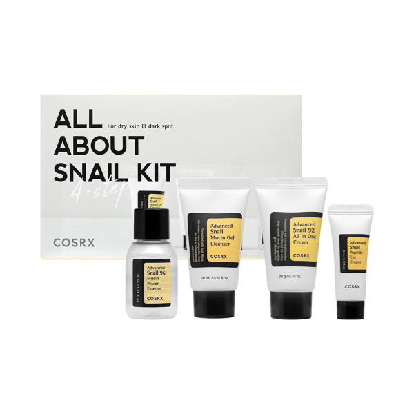 [COSRX] All About Snail Kit 4Step - 1pack (4items)
