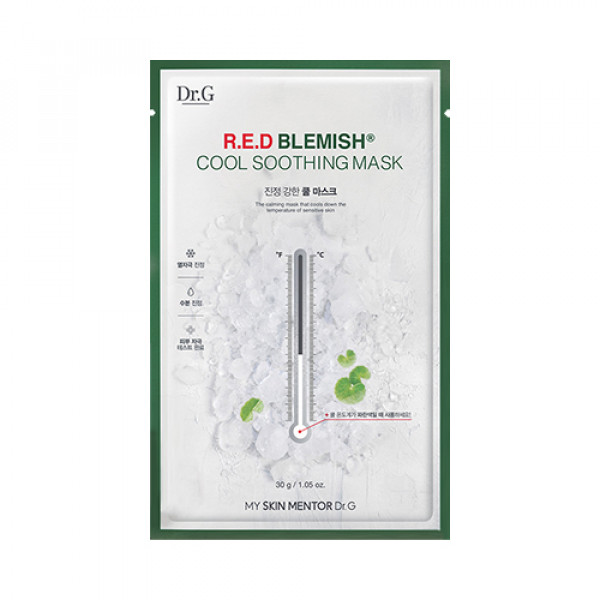 [Dr.G] Red Blemish Cool Soothing Mask - 3pcs
