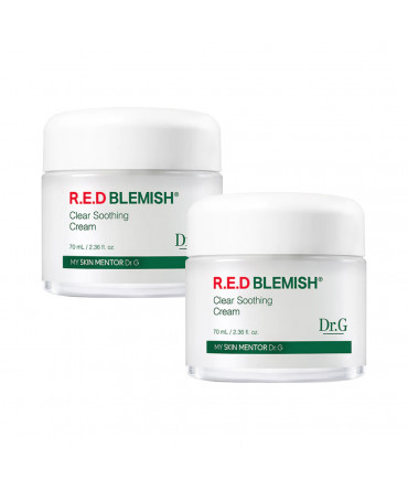 [Dr.G] Red Blemish Clear Soothing Cream - 70ml x 2pcs