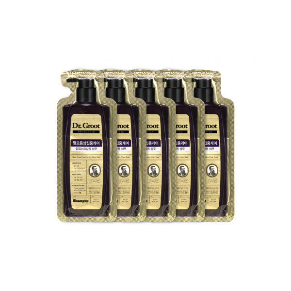 [DR.GROOT] Pro Biotin Hair Loss Control Shampoo Sample - 6m x 5pcs