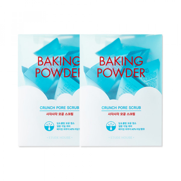 [ETUDE HOUSE] Baking Powder Crunch Pore Scrub - 1pack (7g x 24ea) x 2