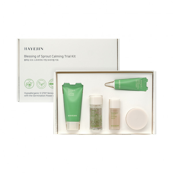 [HAYEJIN] Blessing Of Sprout Calming Trial Kit - 1pack(5items)