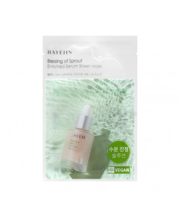 [HAYEJIN] Blessing Of Sprout Enriched Serum Sheet Mask - 5pcs
