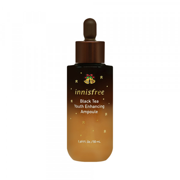 [INNISFREE] Black Tea Youth Enhancing Ampoule (Green Holiday) - 50ml