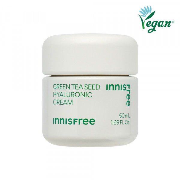 [INNISFREE] Green Tea Seed Hyaluronic Cream (2023) - 50ml (RENEWAL) 