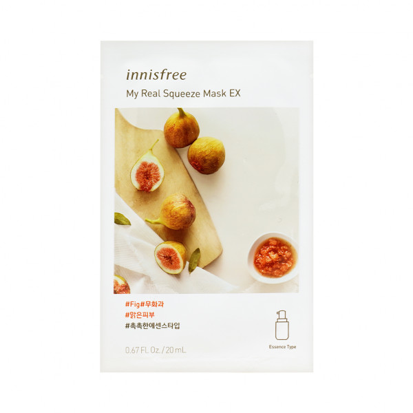 [INNISFREE] My Real Squeeze Mask EX (2019) #Fig - 5pcs