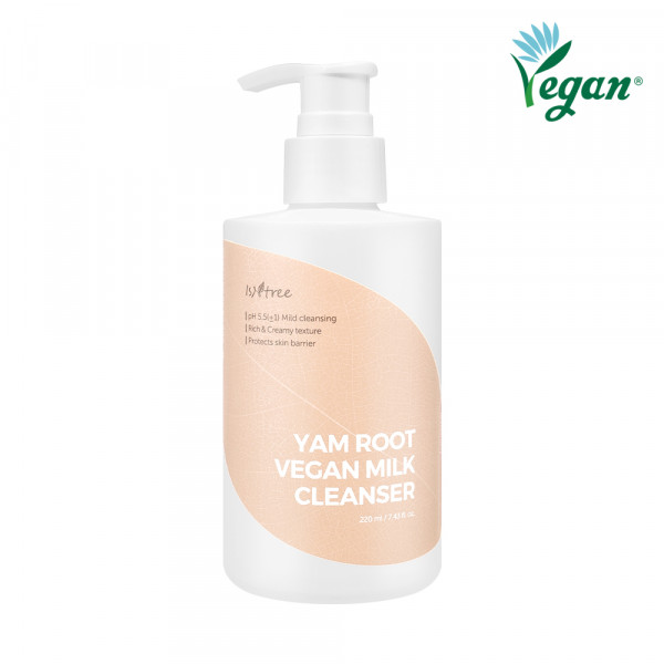 [ISNTREE] Yam Root Vegan Milk Cleanser - 220ml (NEW)