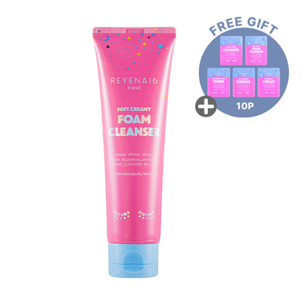 [REYENA16] Soft Creamy Foam Cleanser - 150ml (GIFT : Reyena16 Samples - 10pcs)